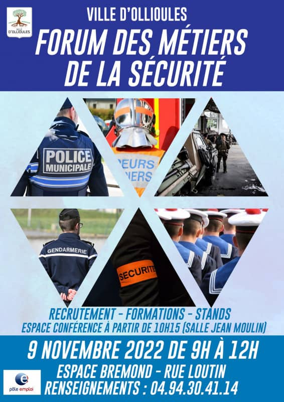 Forum des métiers de la sécurité - Le Var et Vous